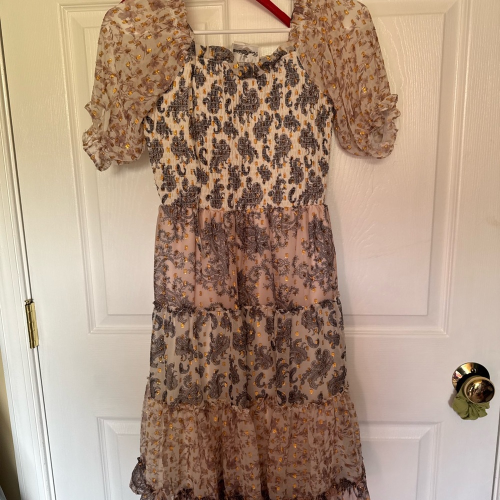 Floral Puff Sleeve Dress